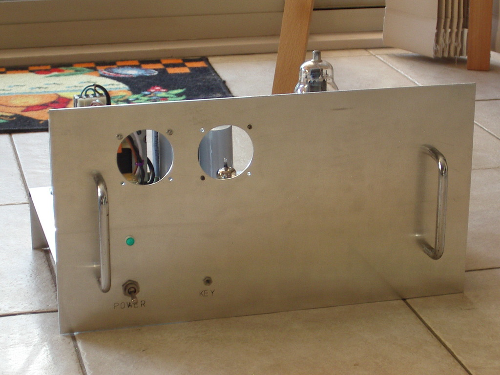 VK1SV 6CL6-807 transmitter photo