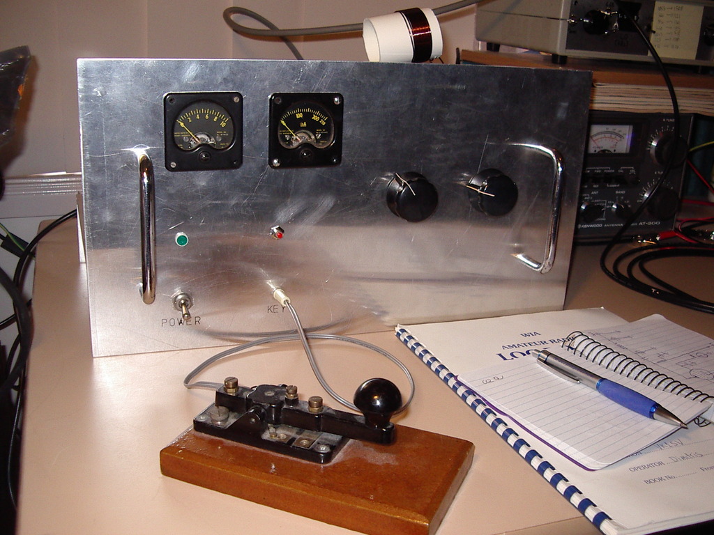 VK1SV 6CL6-807 transmitter photo