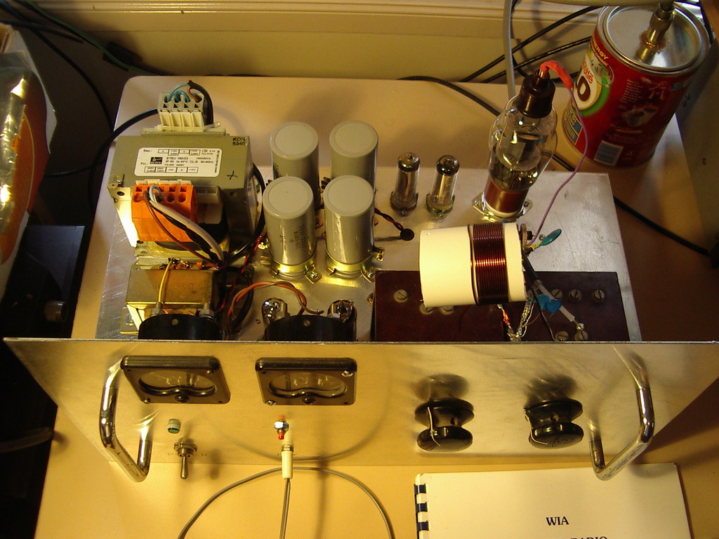 VK1SV 6CL6-807 transmitter photo