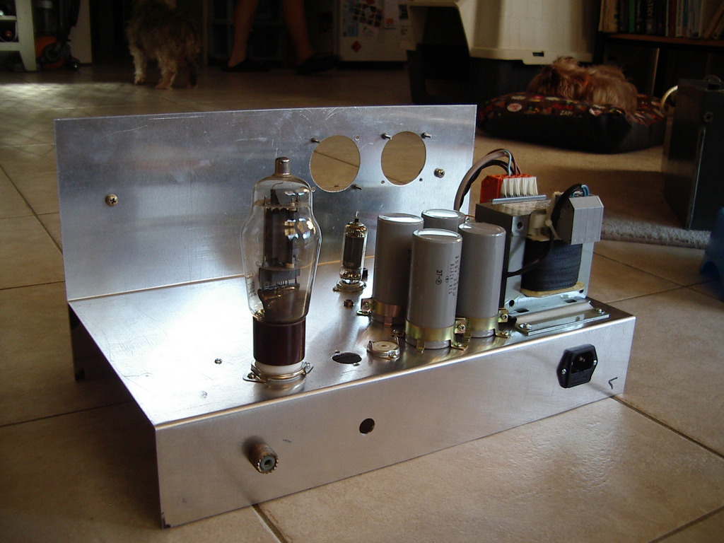 VK1SV 6CL6-807 transmitter photo