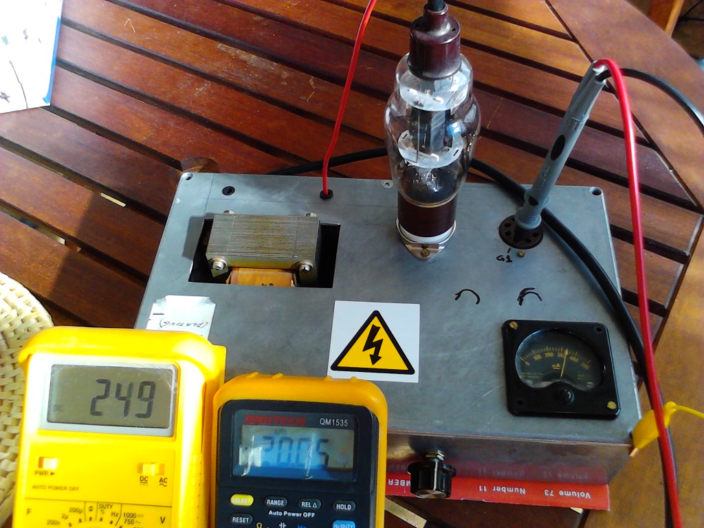 homebrew valve (tube) tester